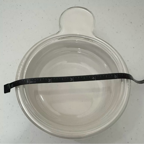 Pyrex Corning Ware Grab It White Mini Casserole Handle Dish w Original Glass Lid - Picture 11 of 11